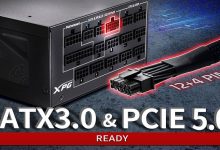 Фото - ADATA анонсировала блоки питания XPG CYBERCORE II с поддержкой ATX 3.0 и PCIe 5.0