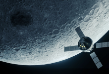 Фото - Космический аппарат Orion впервые показал видео Луны