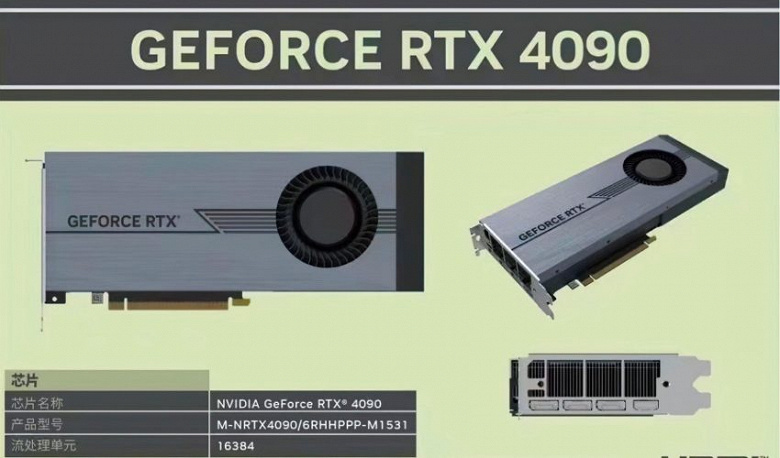 Фото - На рынок готовится выйти необычная GeForce RTX 4090 с «турбиной». Карта Manli будет двухслотовой