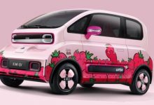 Фото - Представлен крошечный электромобиль KiWi EV Strawberry Bear Limited Edition
