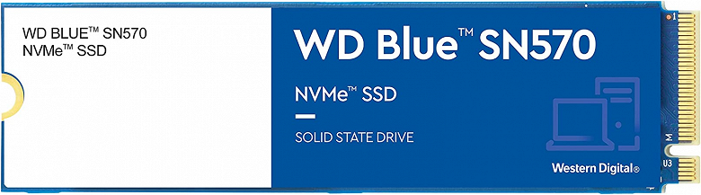 Фото - SSD Western Digital SN570 на 1 ТБ резко подешевел в Китае